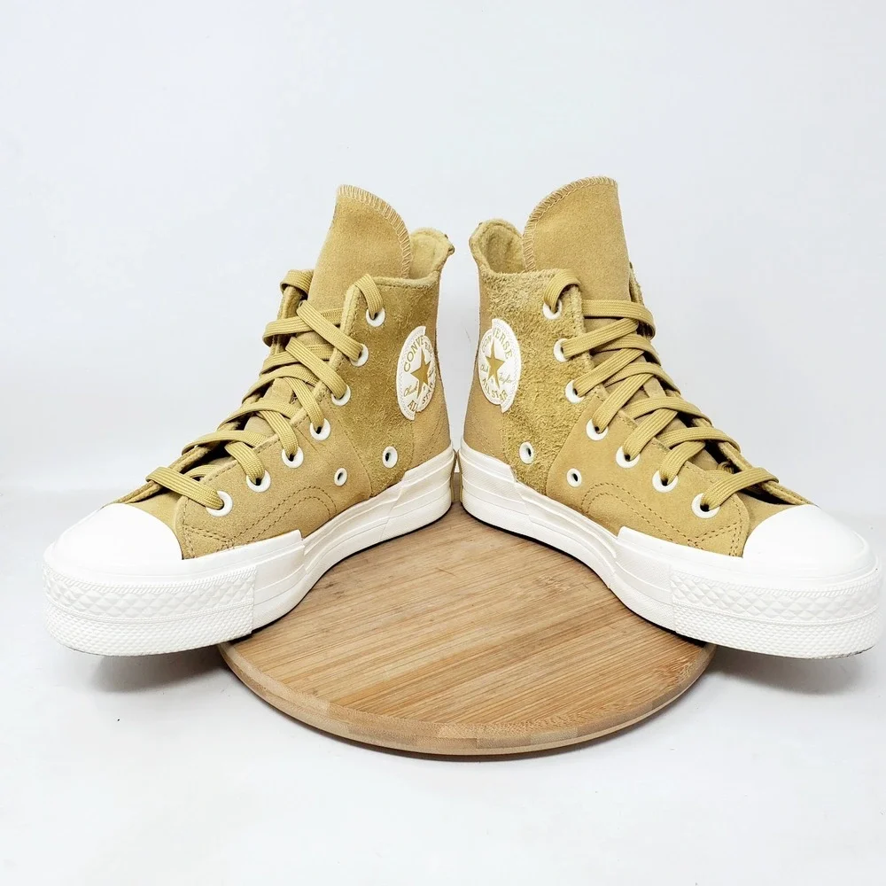 Converse Chuck Taylor‎ 70 PLUS Suede Shoes Womens 5 High Top Platform Sneaker